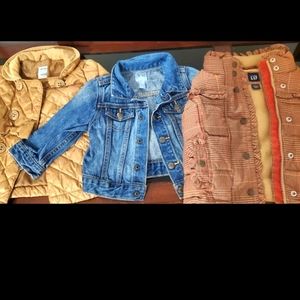 High end toddler girls winter lot